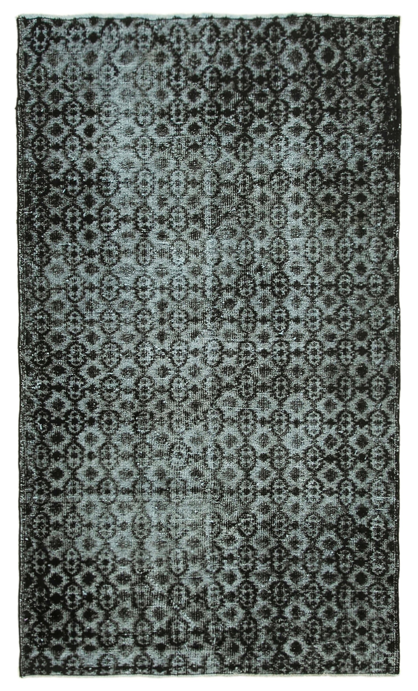 4x8 Black Over Dyed Rug - 25736
