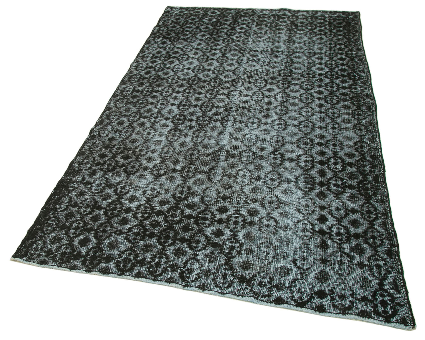 4x8 Black Over Dyed Rug - 25736