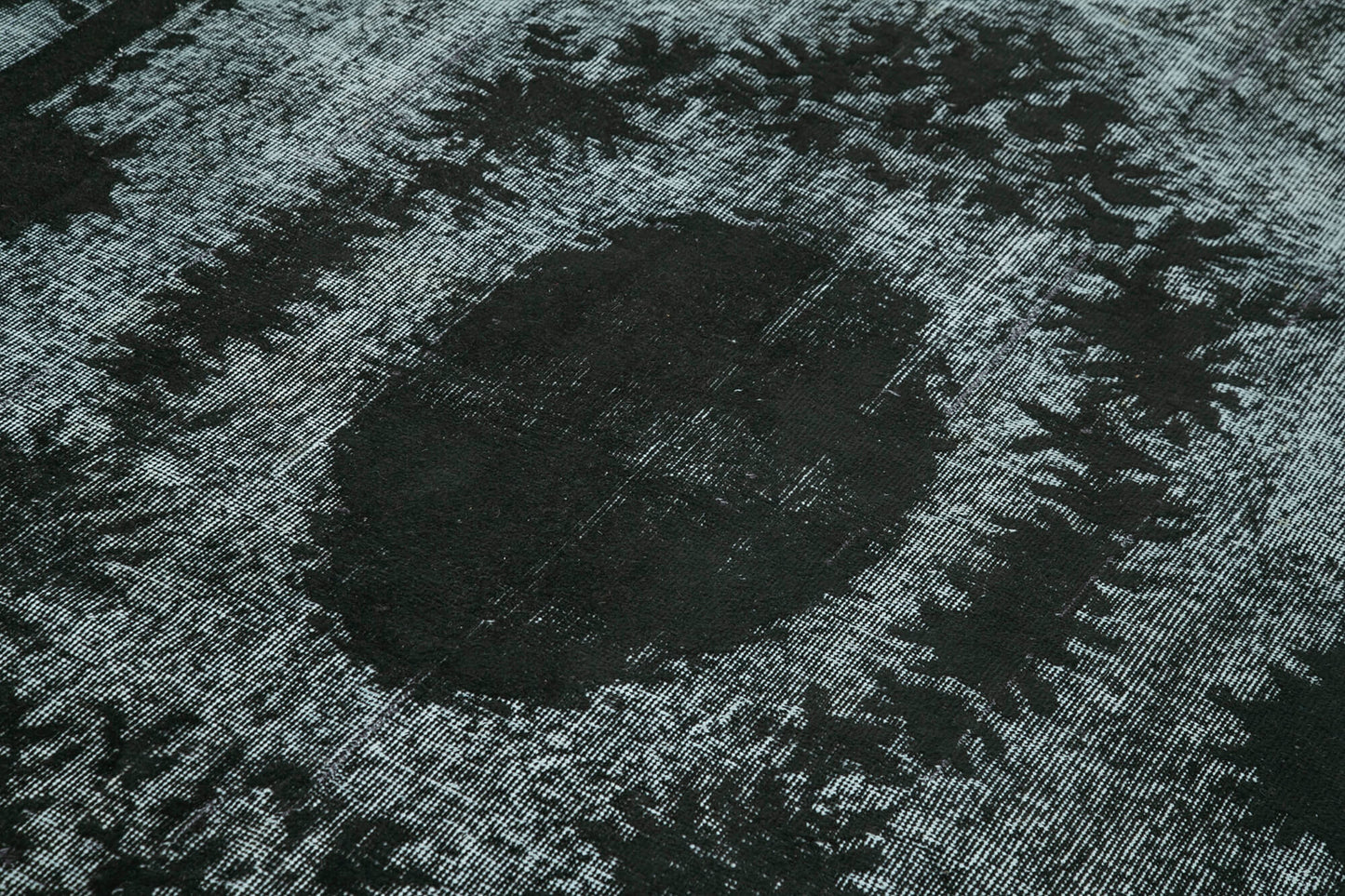6x10 Black Over Dyed Rug - 25737