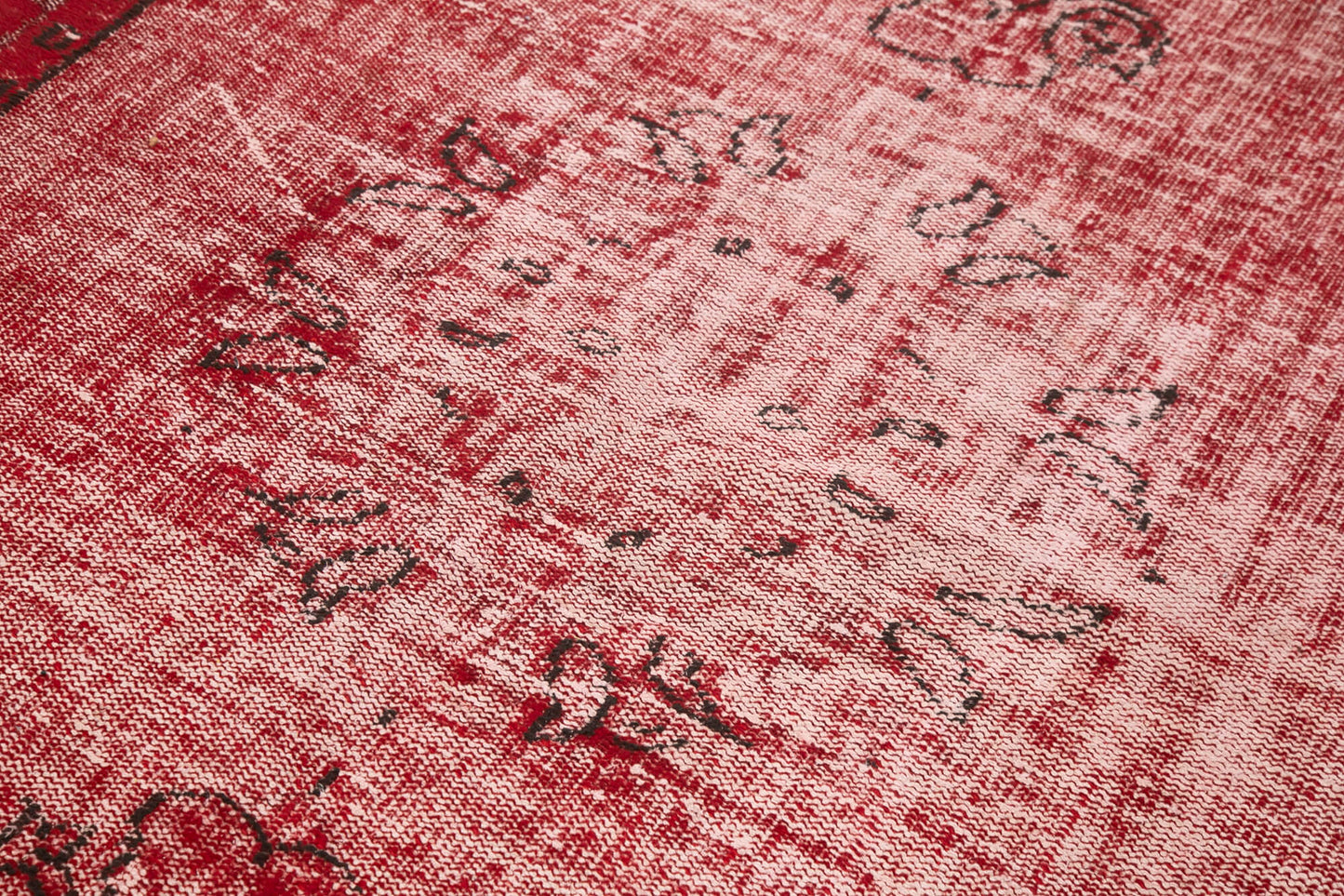 6x9 Red Over Dyed Rug - 25746