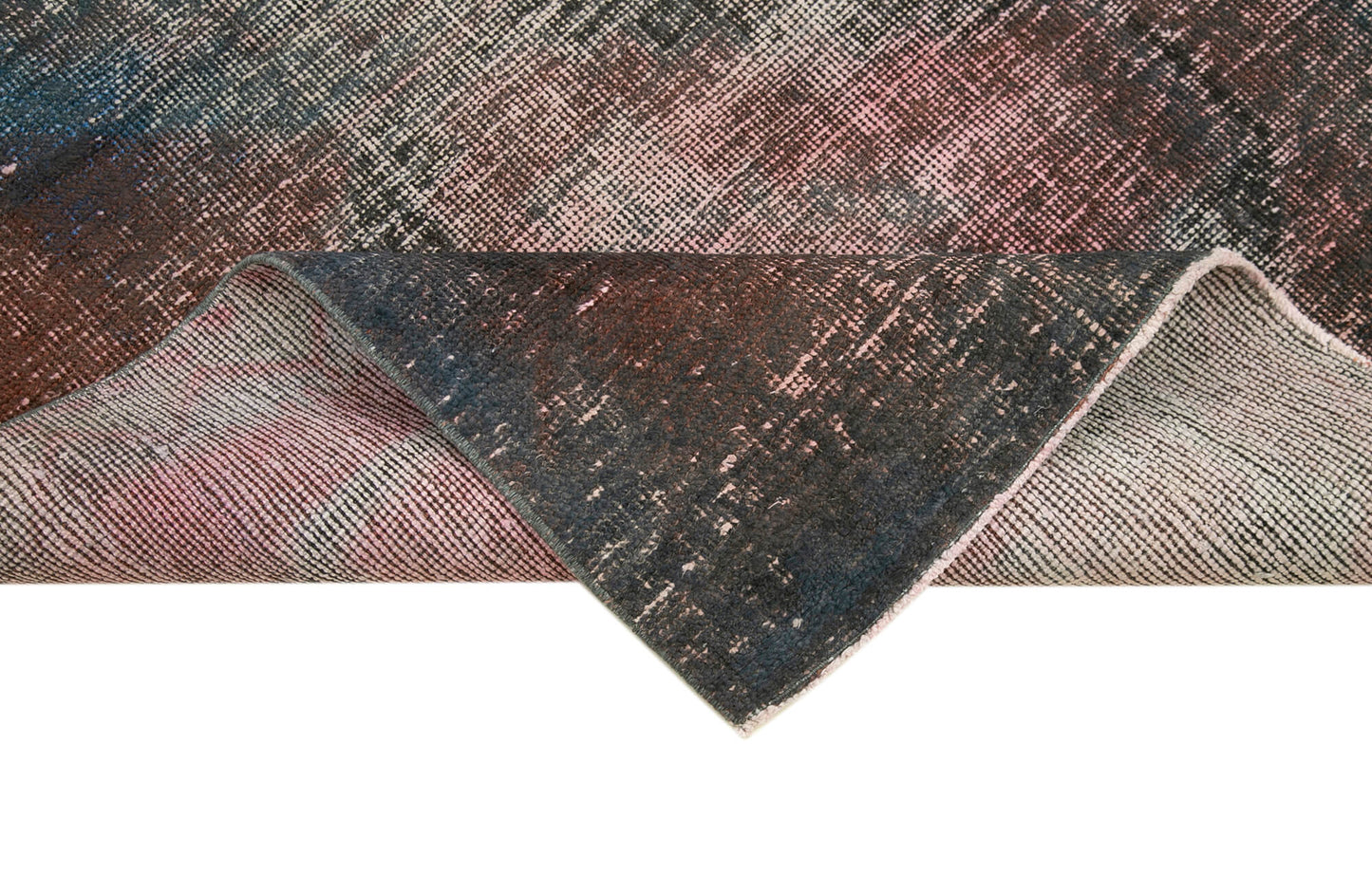 4x12 Grey Turkish Over Dyed Runner Rug - 2587