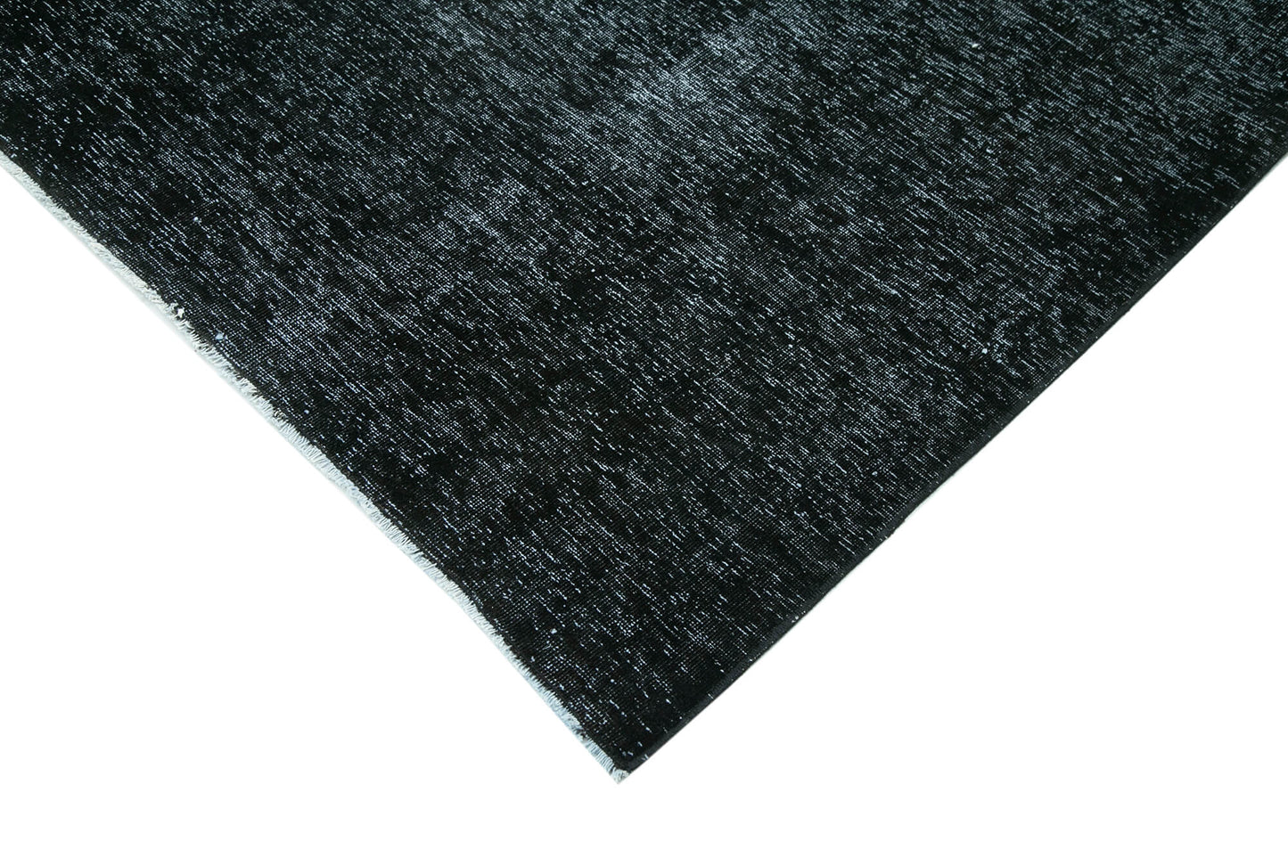 9x13 Black Overdyed Large Area Rug - 26473