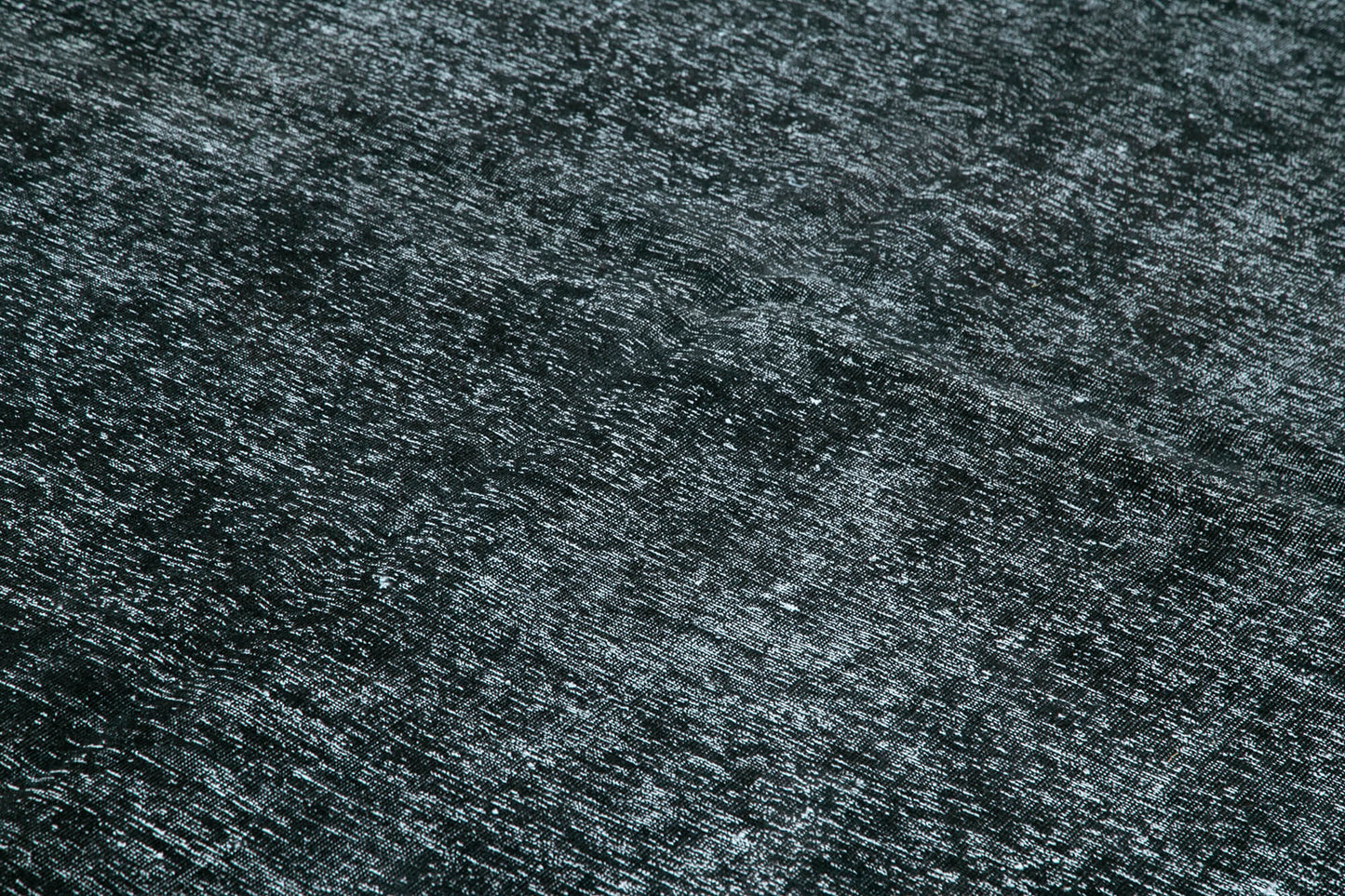 9x13 Black Overdyed Large Area Rug - 26473