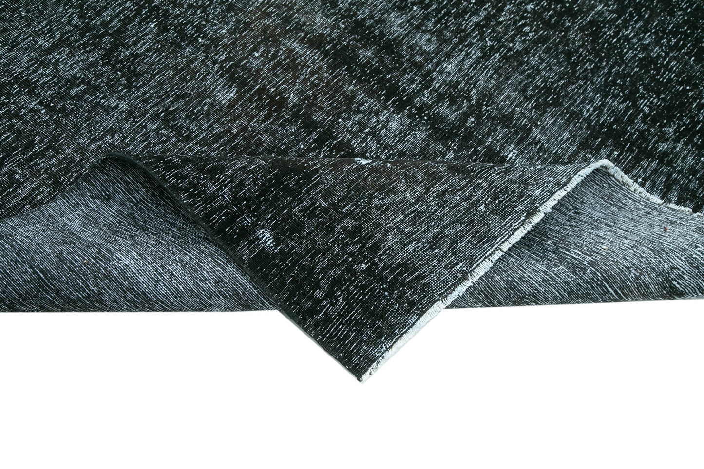 9x13 Black Overdyed Large Area Rug - 26473