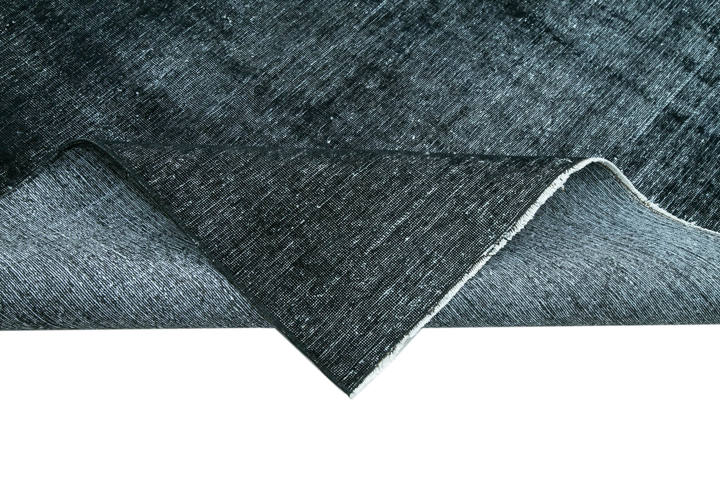 9x12 Black Overdyed Large Area Rug - 26478