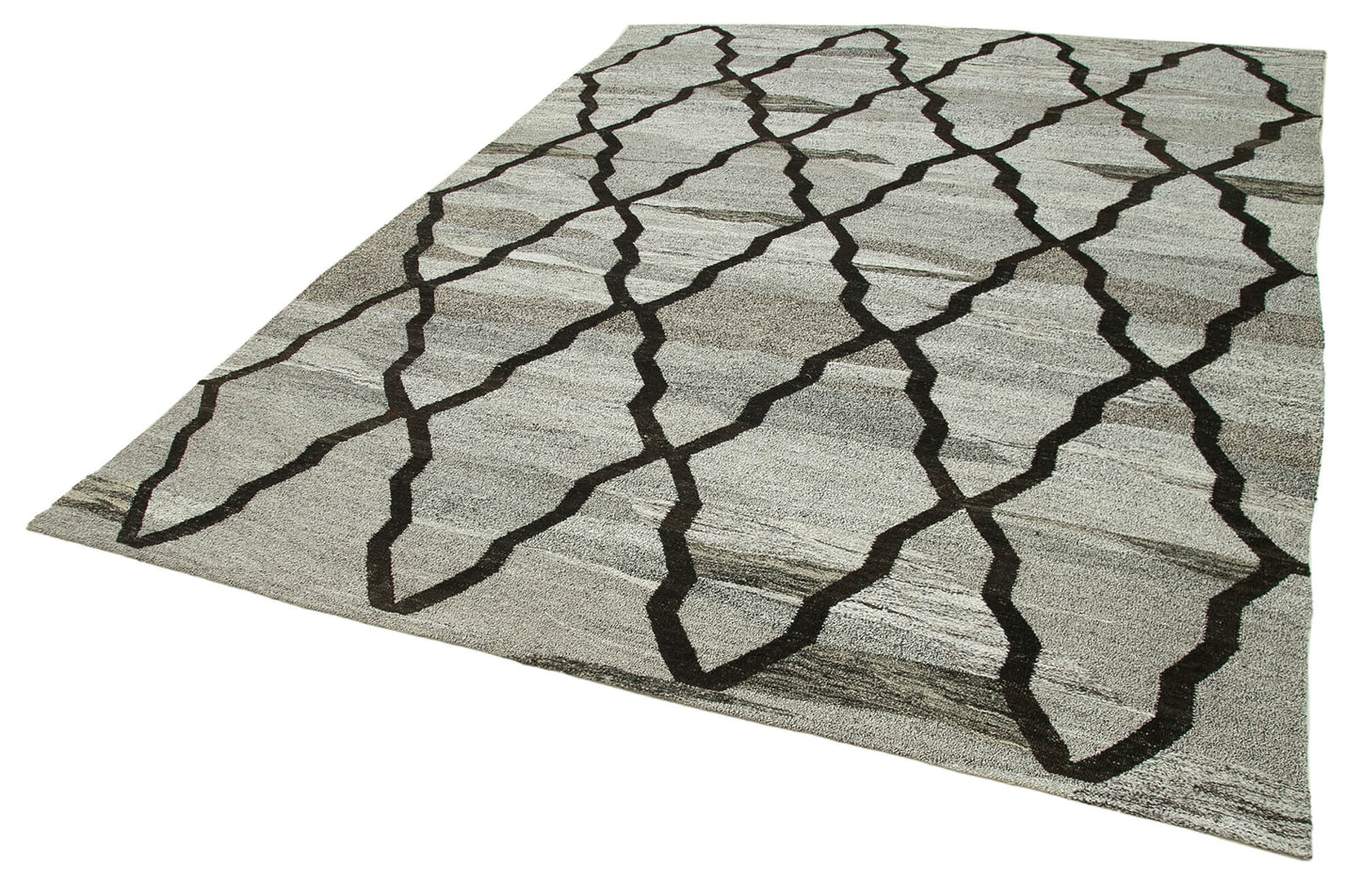 8x10 Grey Contemporary Area Rug - 26599