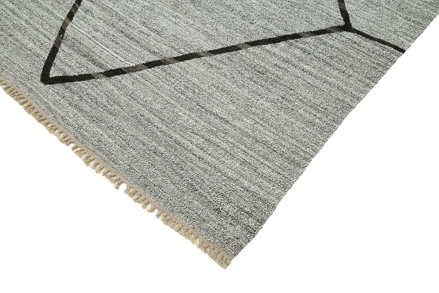 9x13 Grey Contemporary Area Rug - 26605