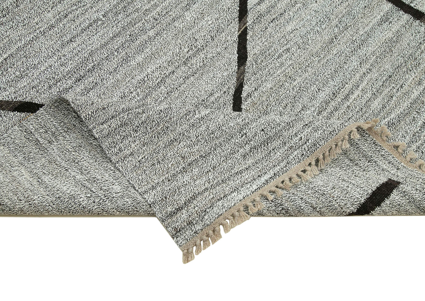 9x13 Grey Contemporary Area Rug - 26605