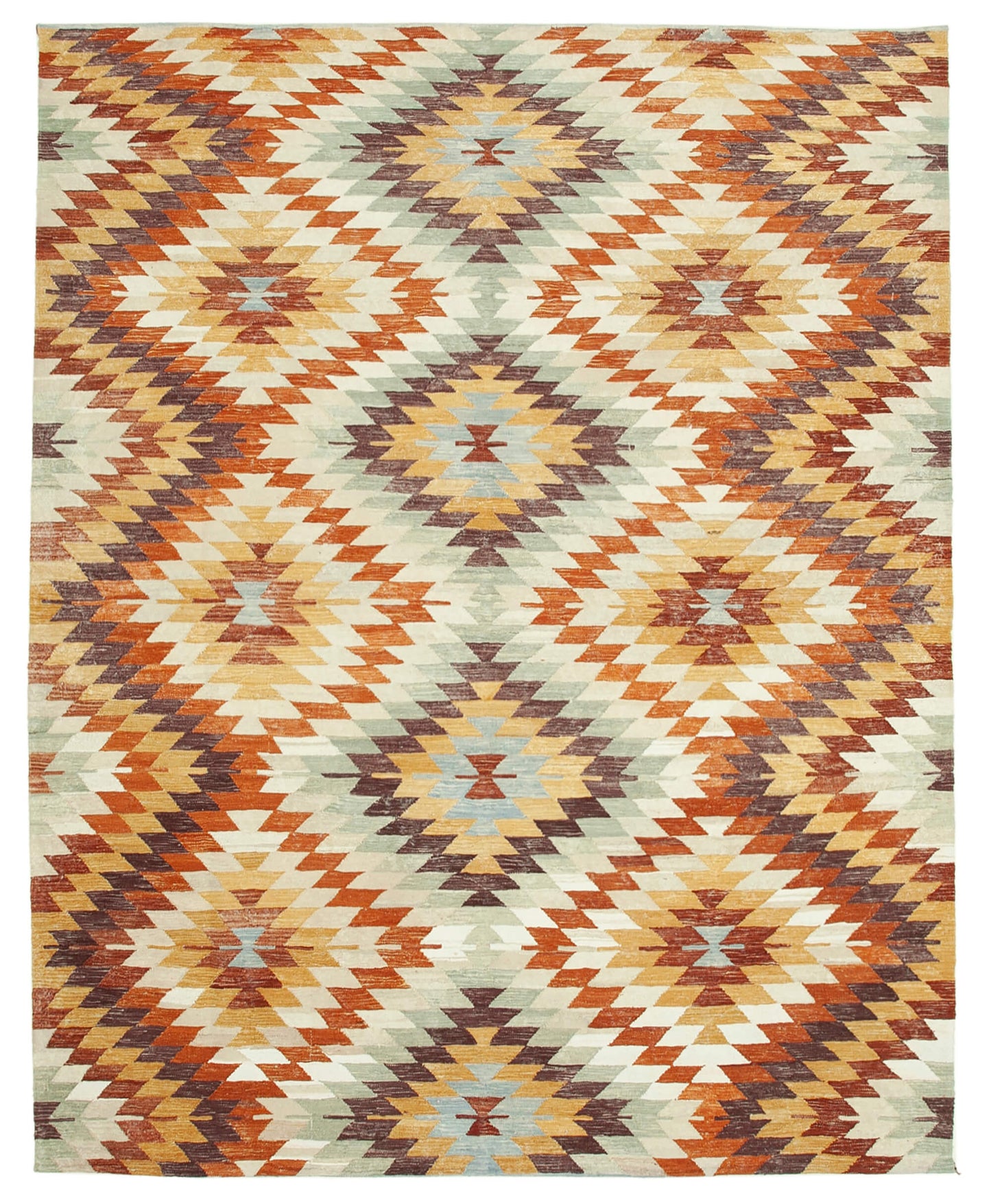 9x12 Multicolor Contemporary Area Rug - 26611