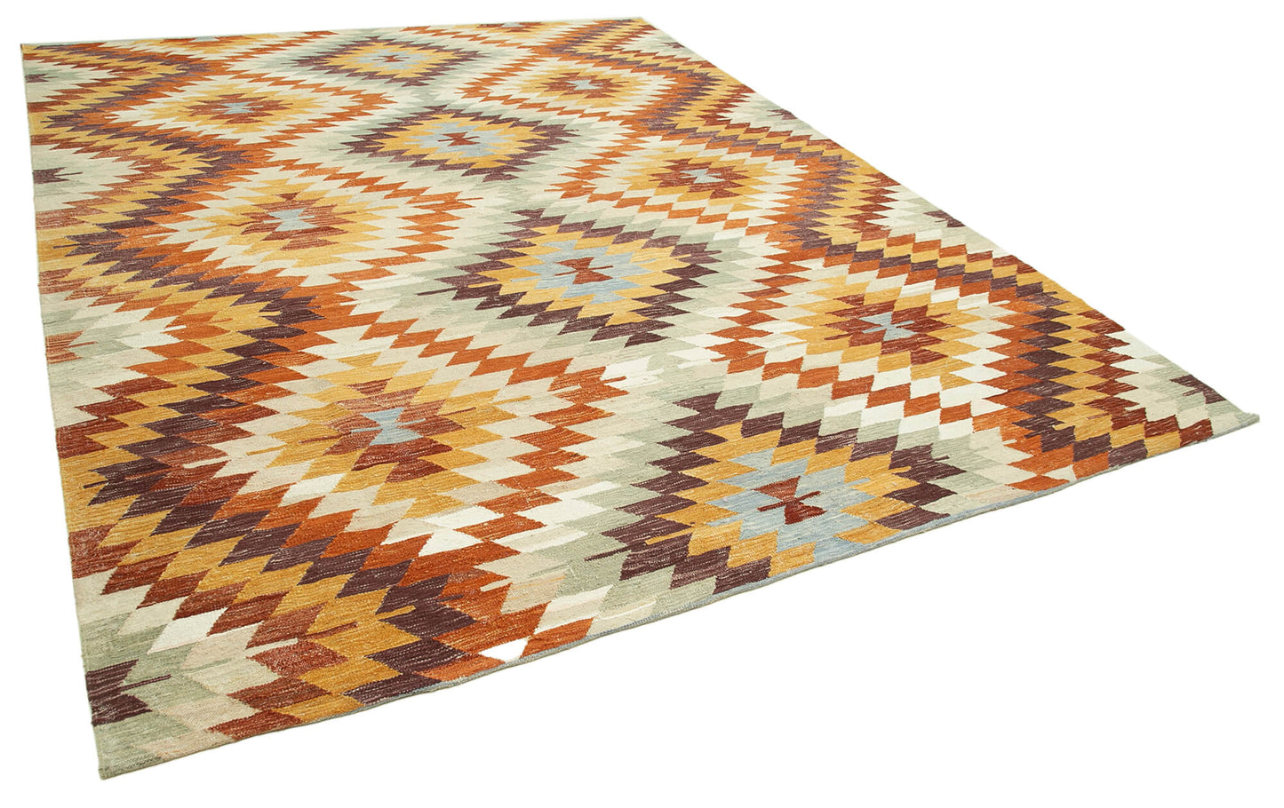 9x12 Multicolor Contemporary Area Rug - 26611