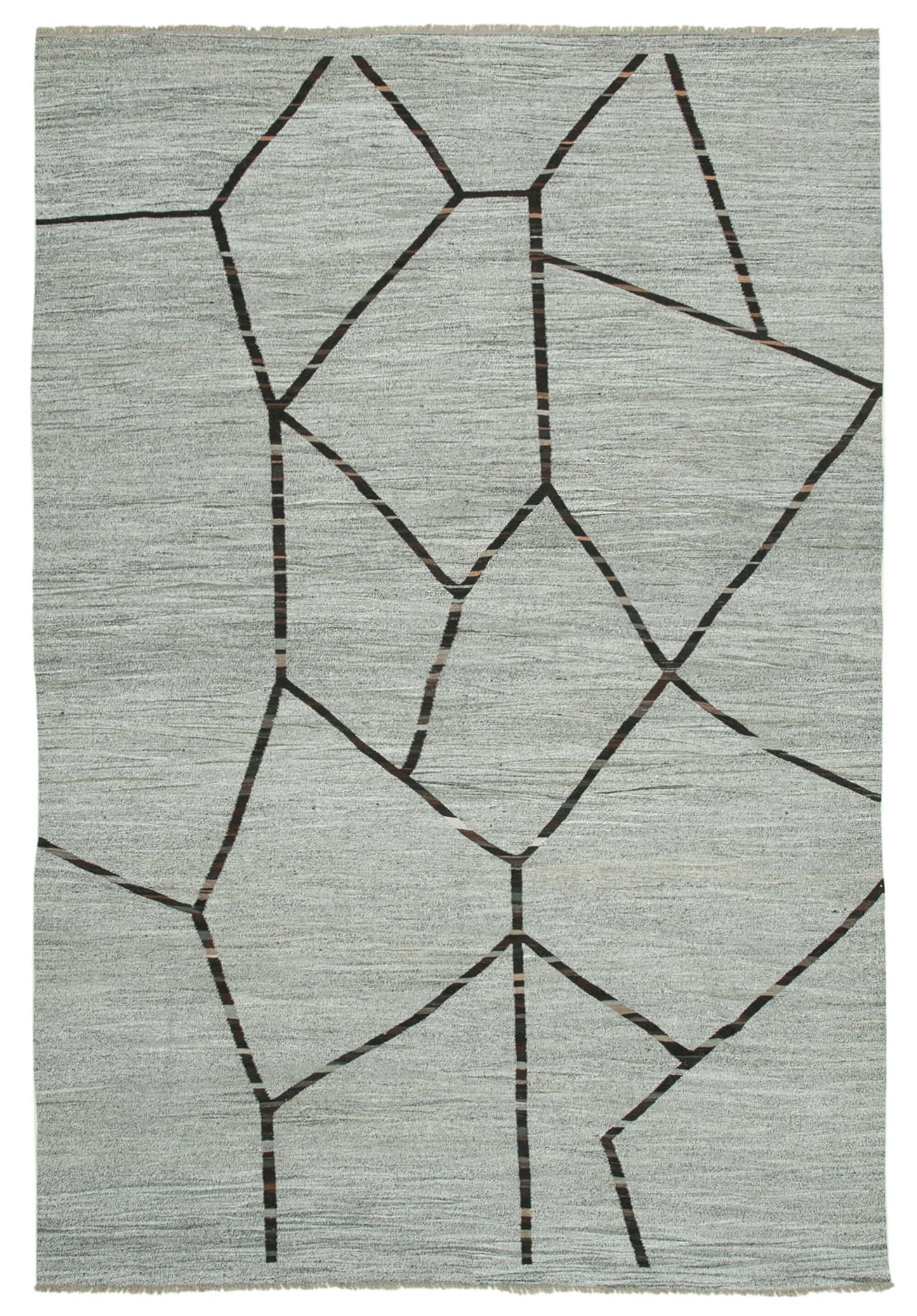 10x15 Grey Contemporary Area Rug - 26618