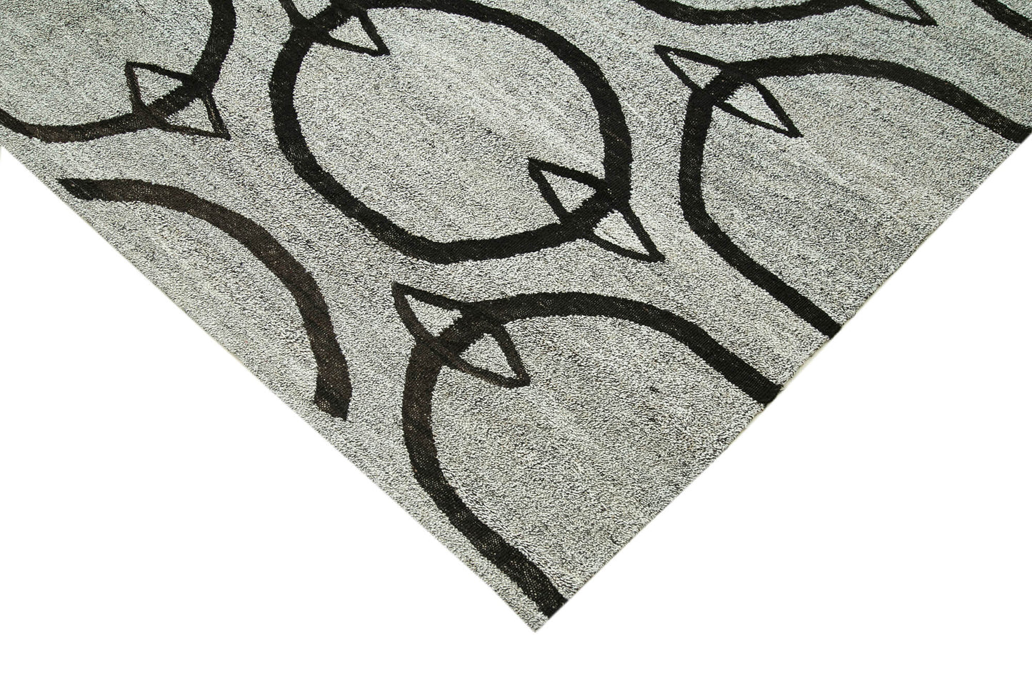 8x11 Grey Contemporary Area Rug - 26621