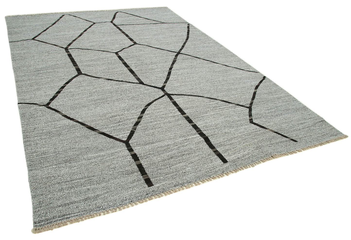 9x13 Grey Contemporary Area Rug - 26626
