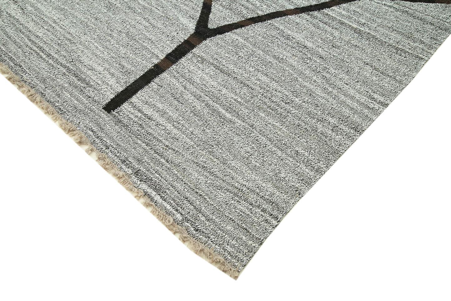 8x11 Grey Contemporary Area Rug - 26627