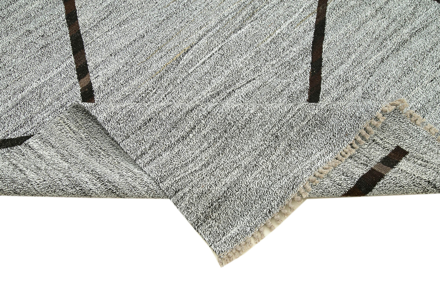 8x11 Grey Contemporary Area Rug - 26628