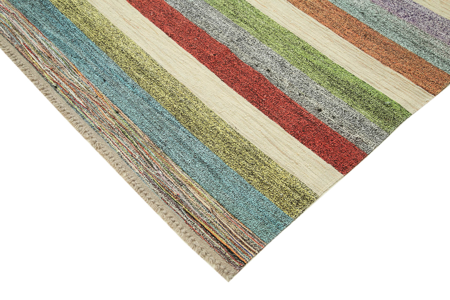 8x10 Multicolor Contemporary Area Rug - 26639