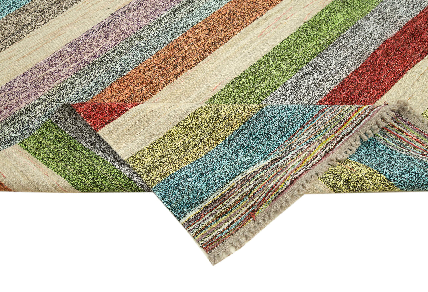 8x10 Multicolor Contemporary Area Rug - 26639