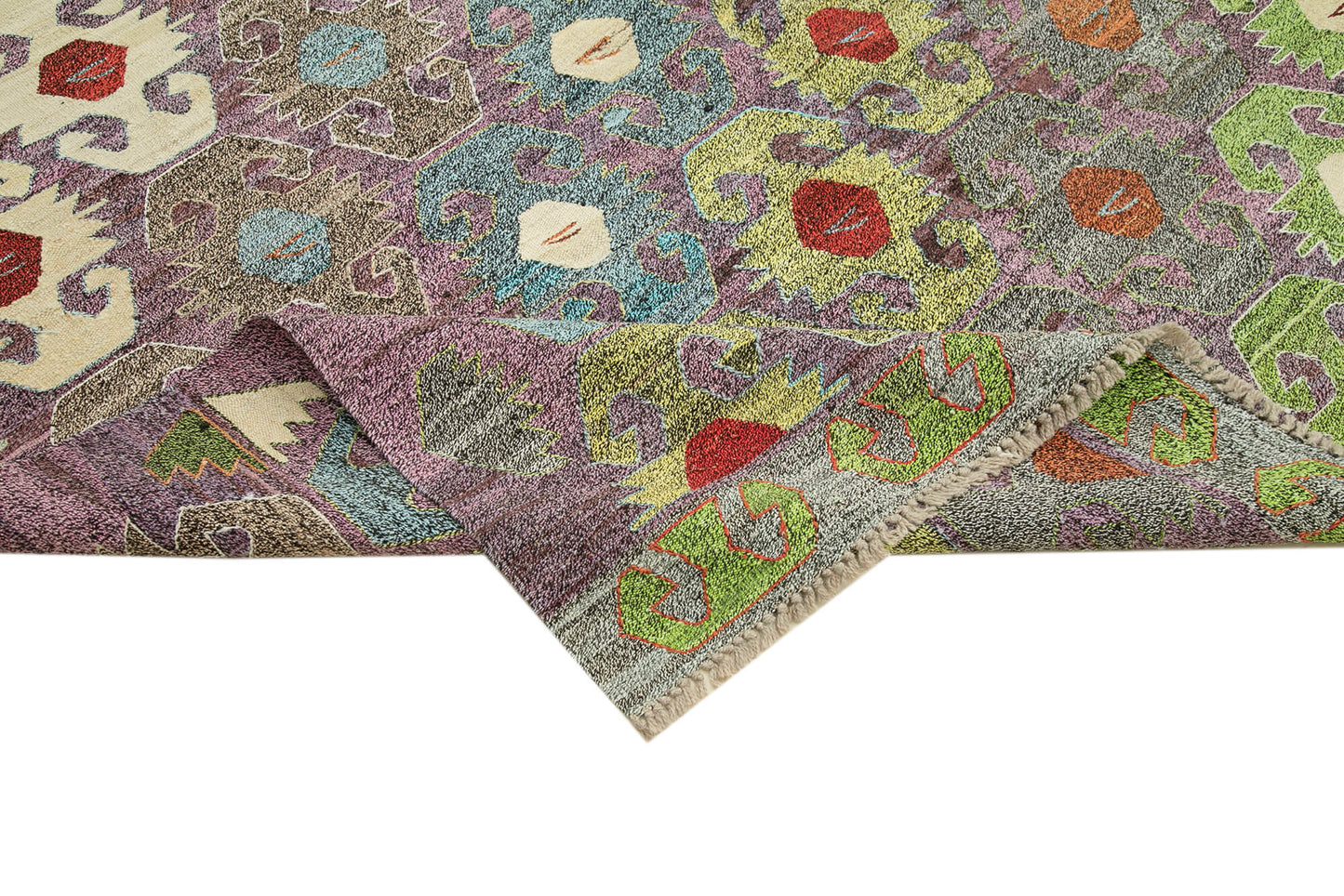 10x14 Multicolor Contemporary Area Rug - 26648