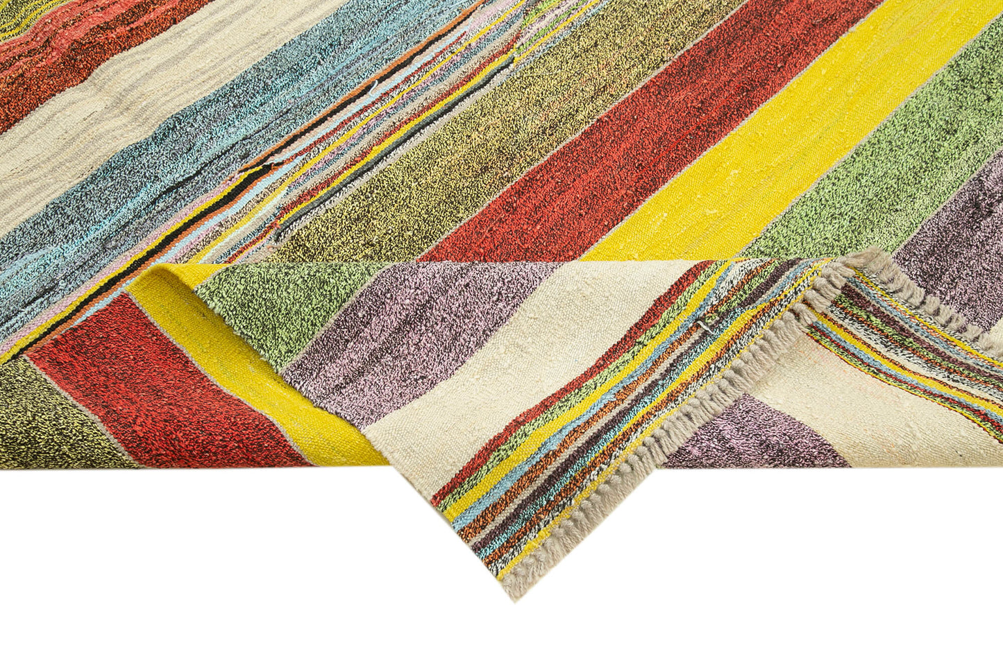 9x11 Multicolor Contemporary Area Rug - 26649