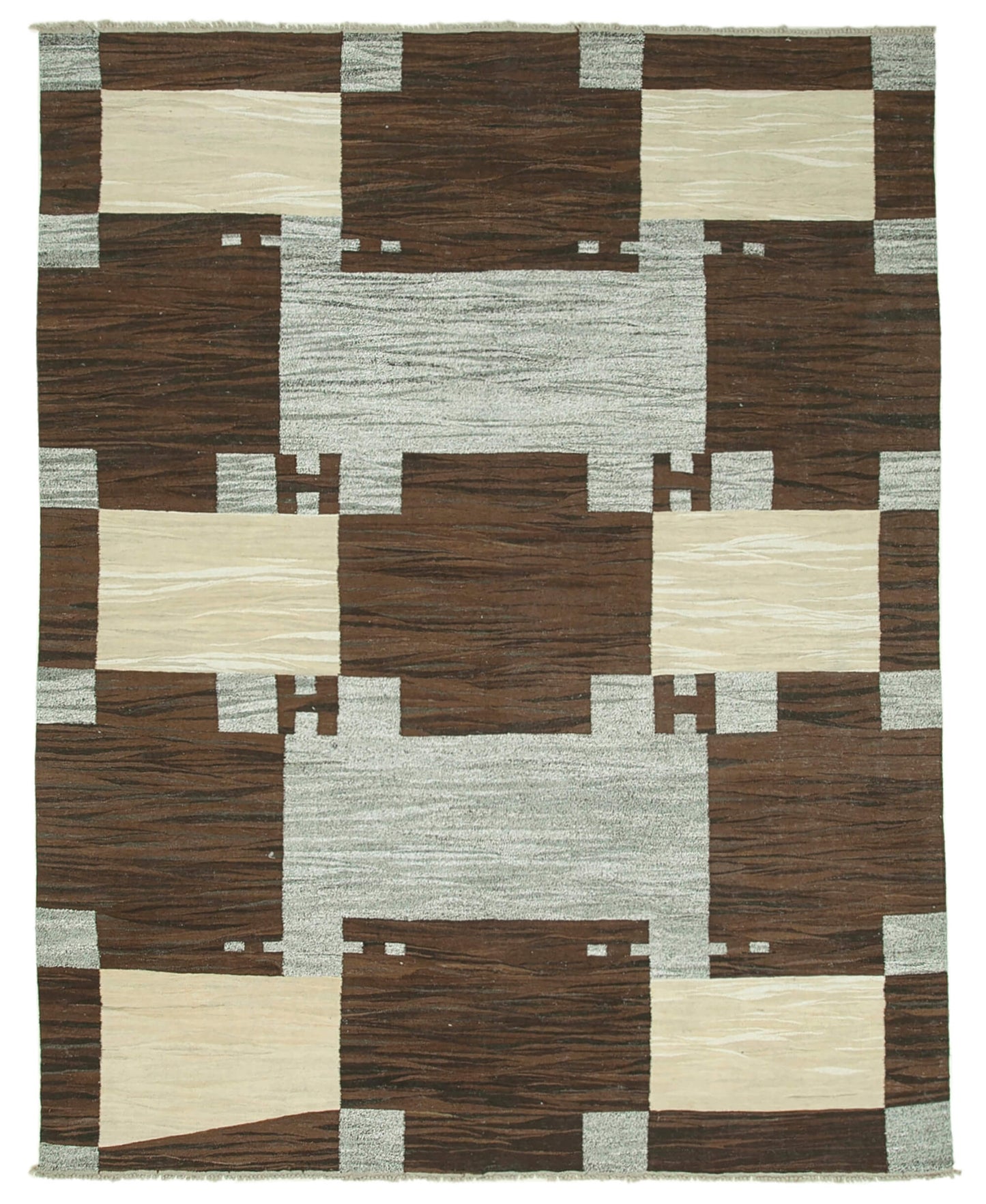 8x10 Brown Contemporary Area Rug - 26651
