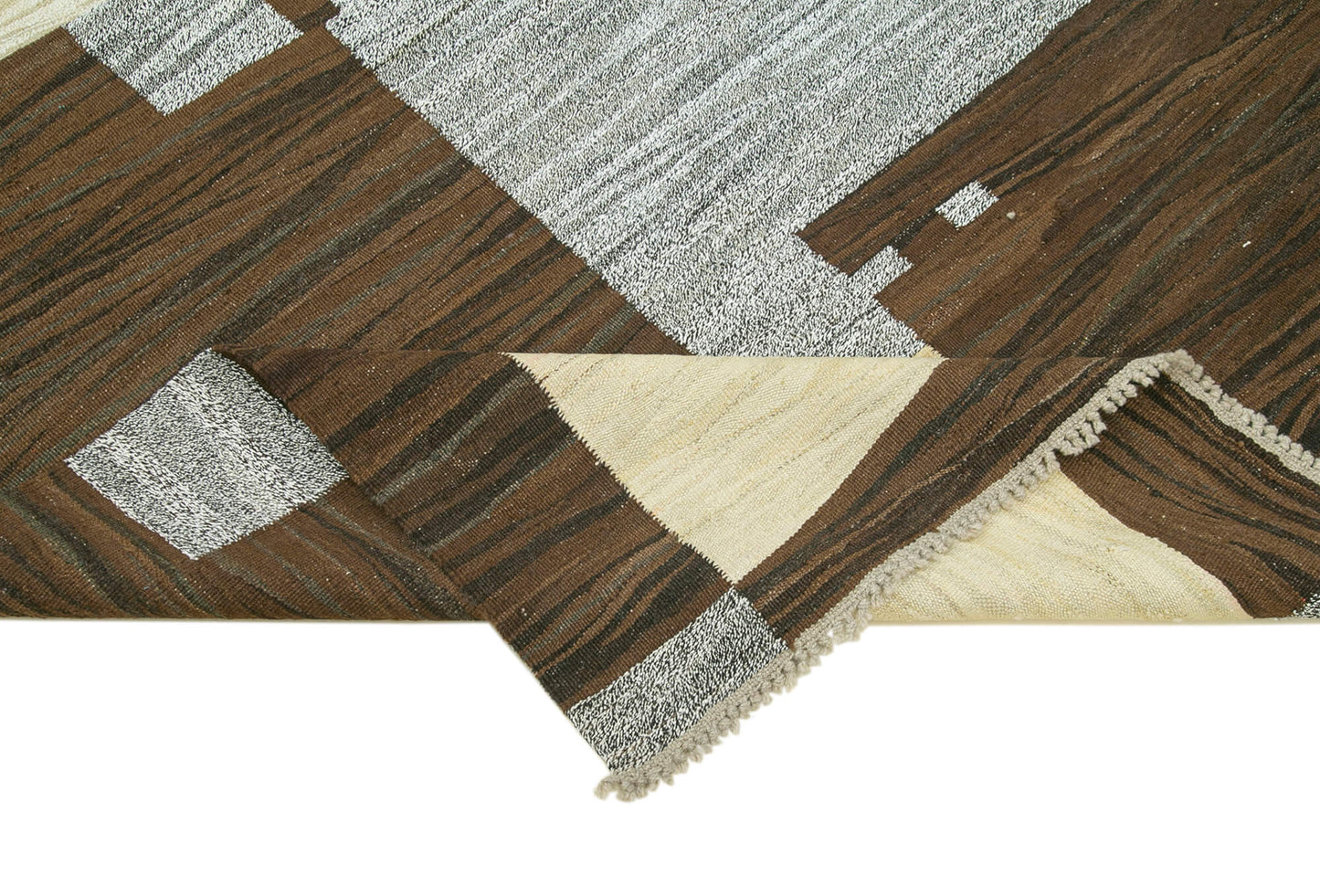 8x10 Brown Contemporary Area Rug - 26651