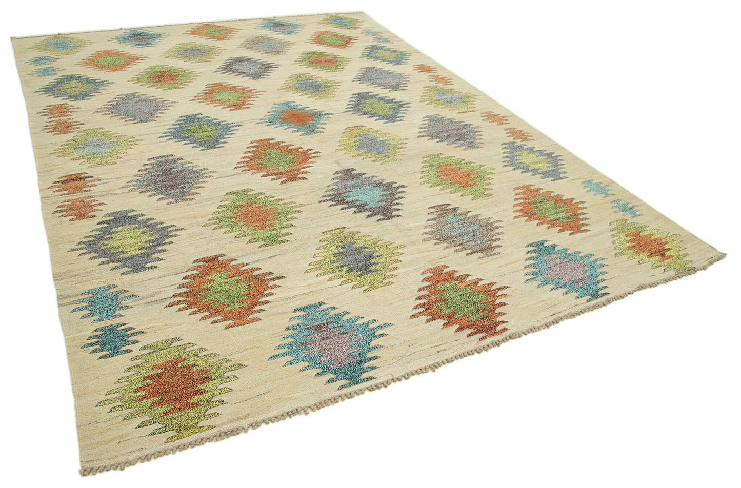8x10 Beige Contemporary Area Rug - 26652