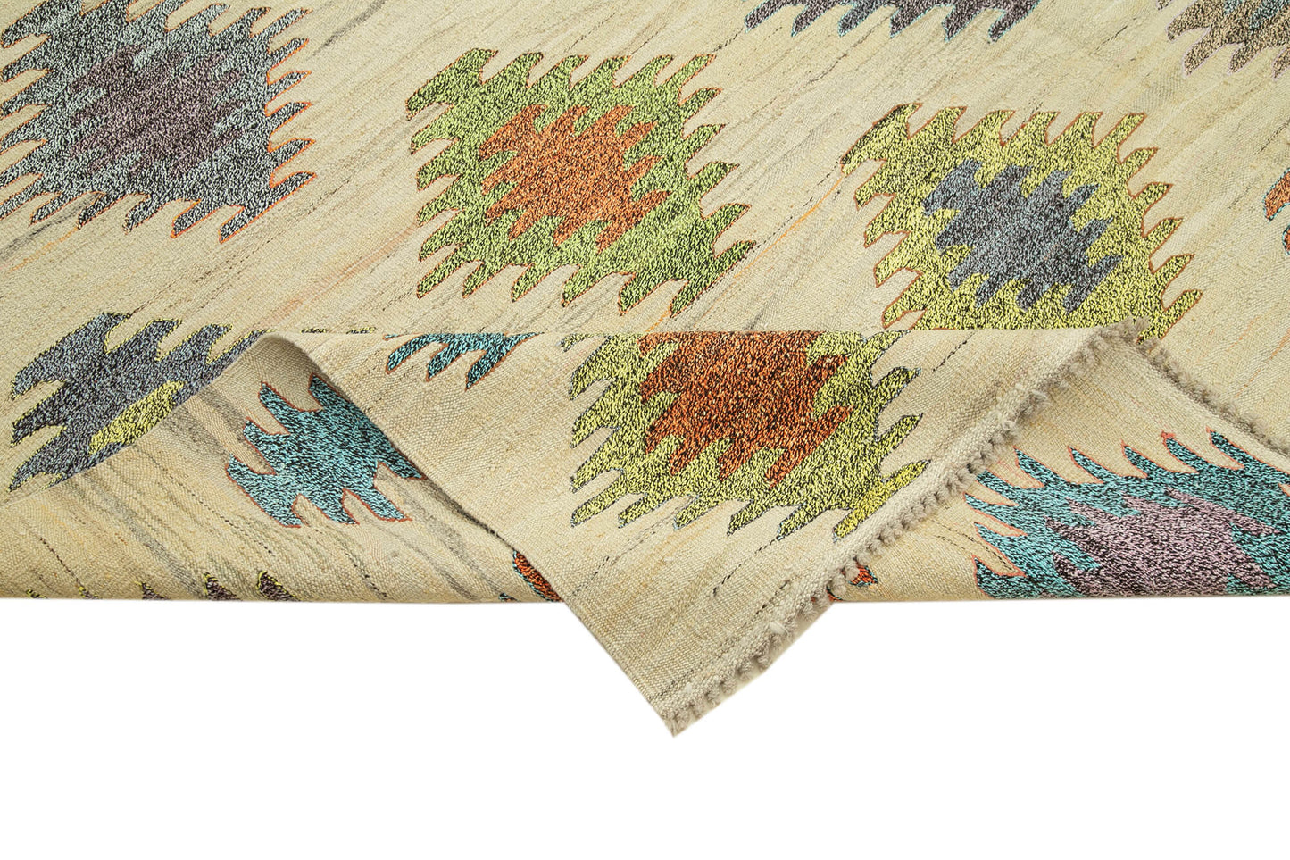 8x10 Beige Contemporary Area Rug - 26652