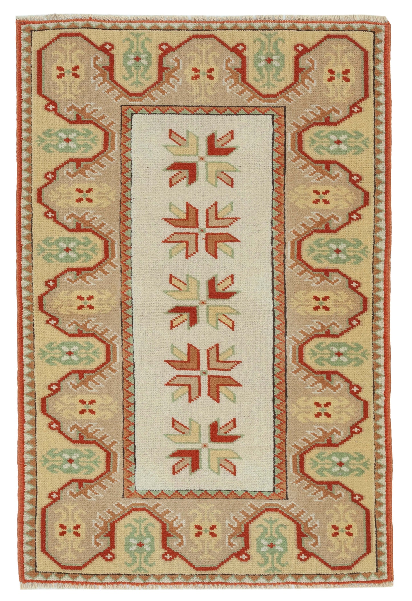 3x4 Beige Oushak Rug - 26670