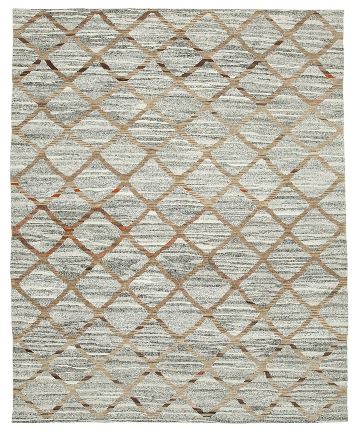 8x10 Grey Contemporary Area Rug - 26675