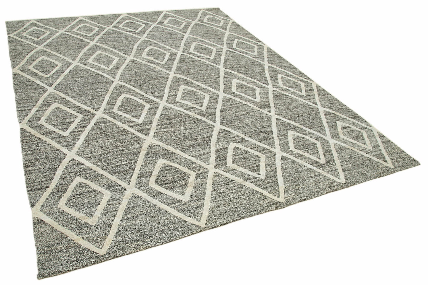 8x10 Grey Contemporary Area Rug - 26683