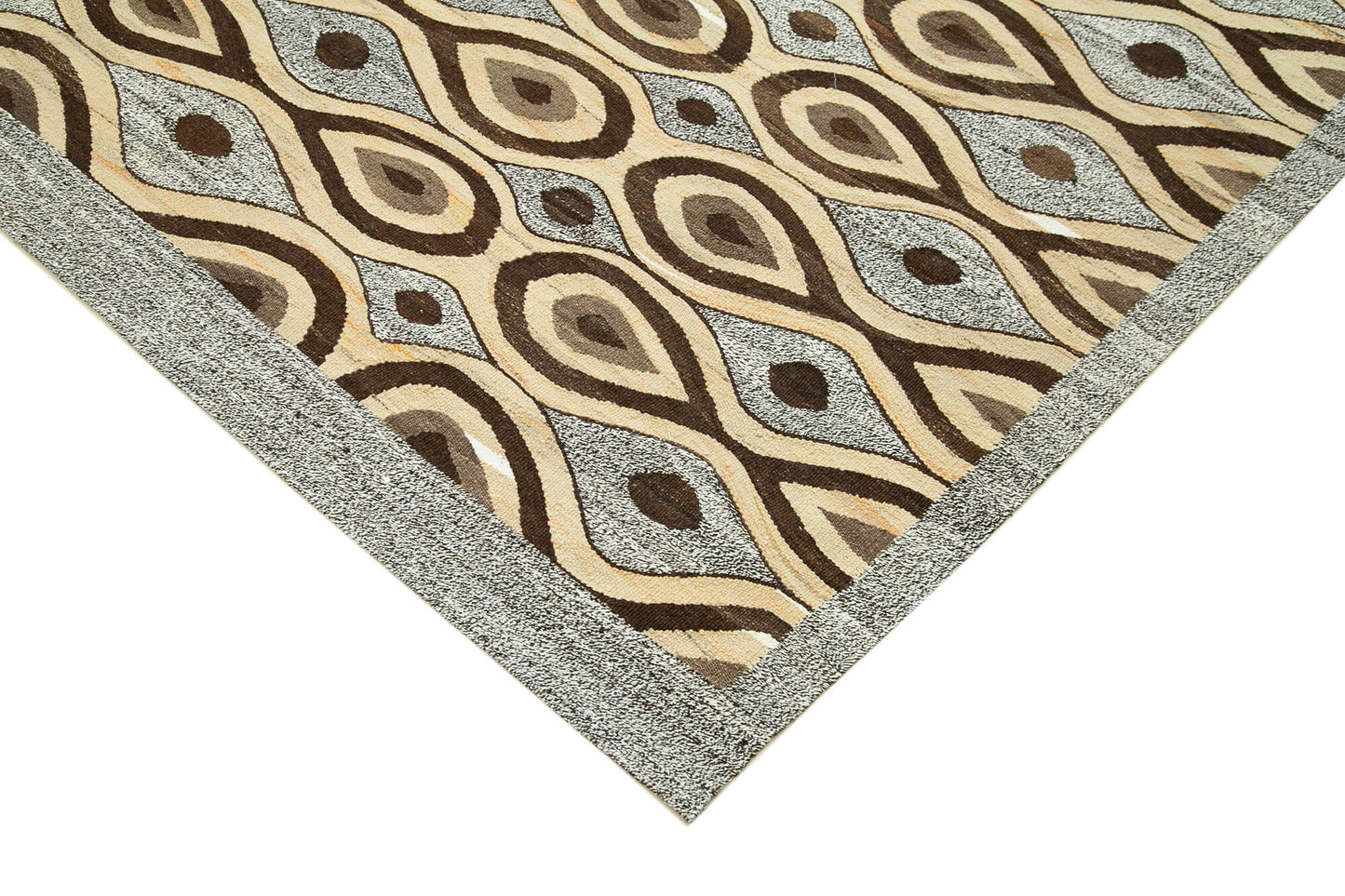 8x11 Grey Contemporary Area Rug - 26865