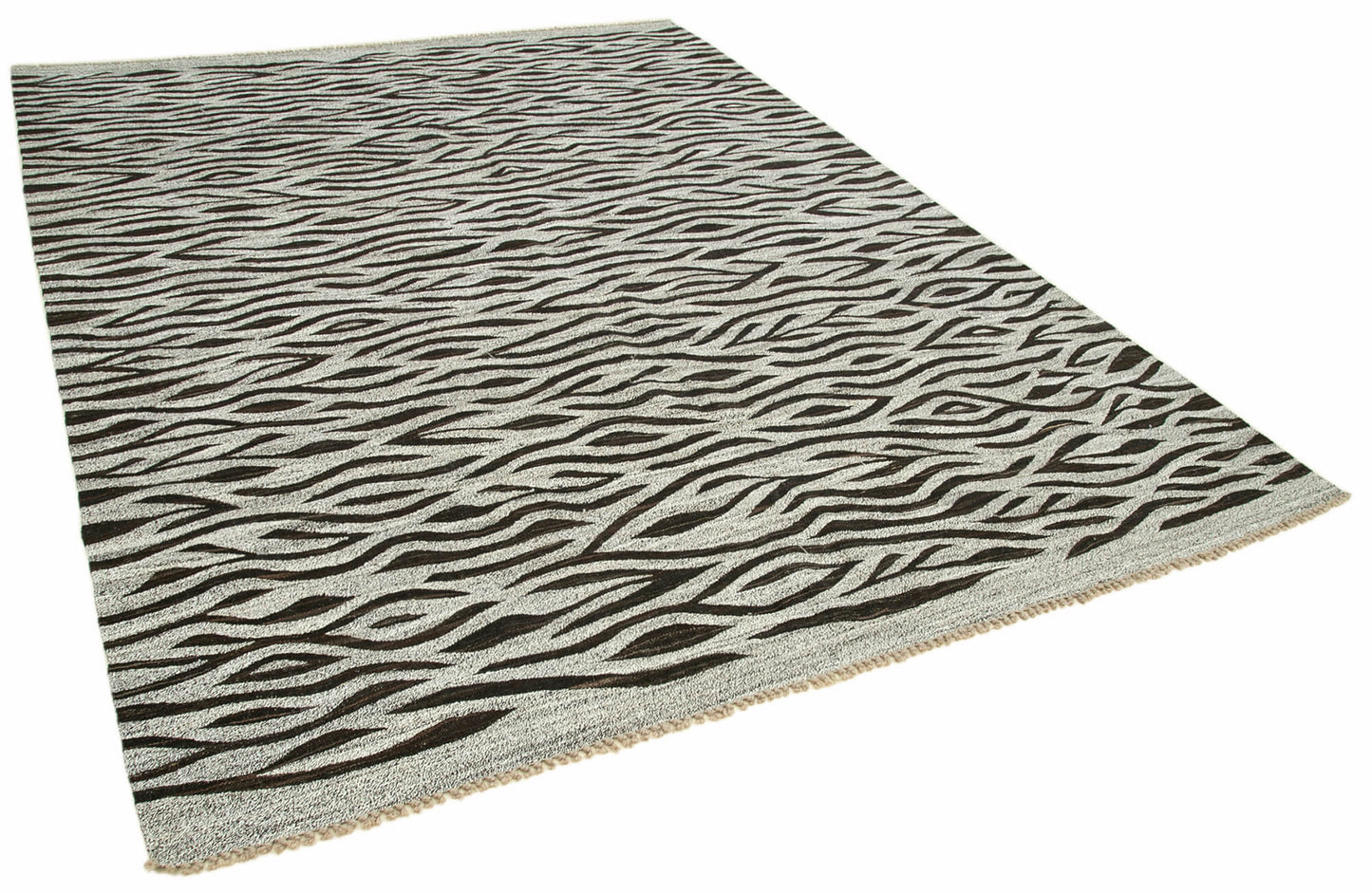 8x11 Grey Contemporary Area Rug - 26867