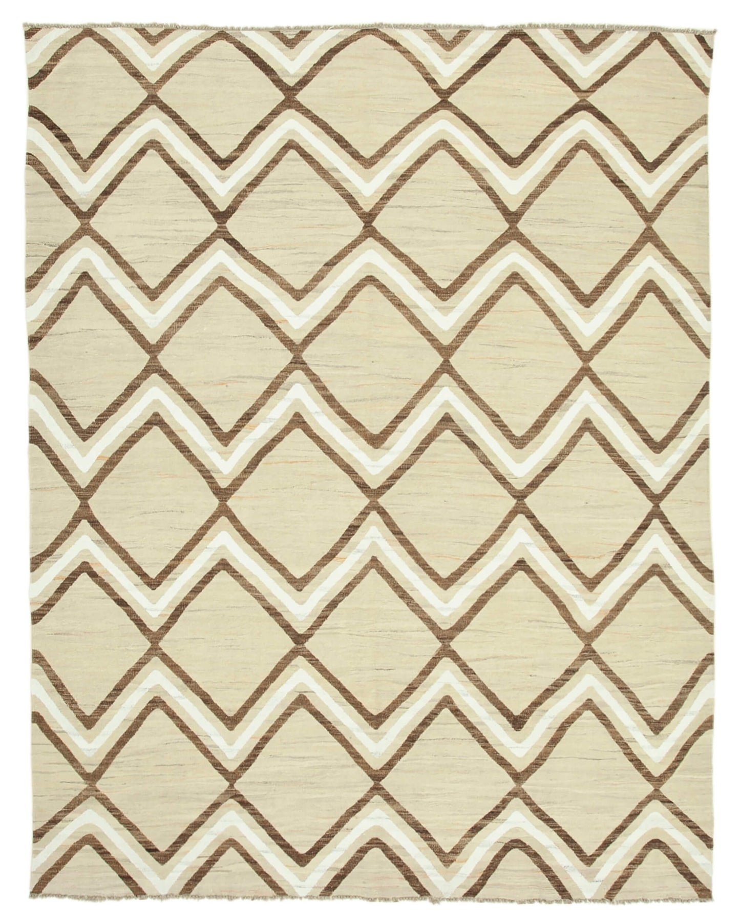 8x10 Beige Contemporary Area Rug - 26869