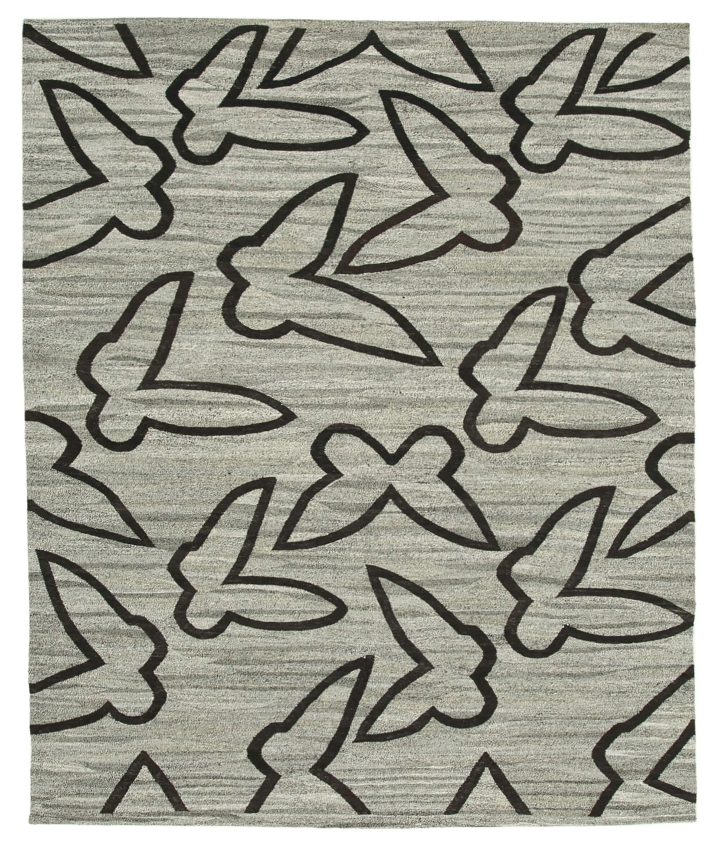8x10 Grey Contemporary Area Rug - 26871