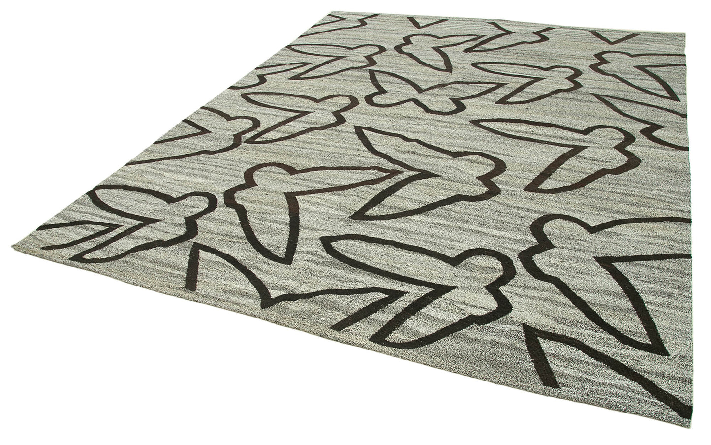 8x10 Grey Contemporary Area Rug - 26871
