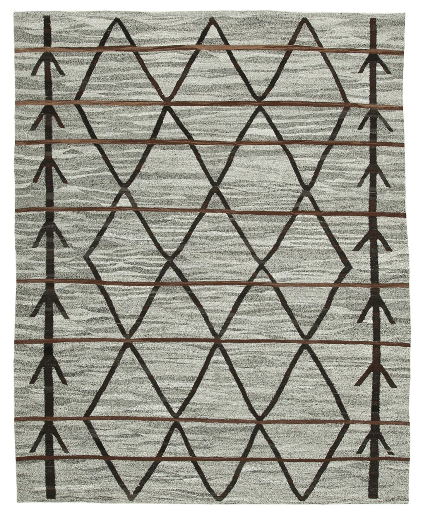 8x10 Grey Contemporary Area Rug - 26872