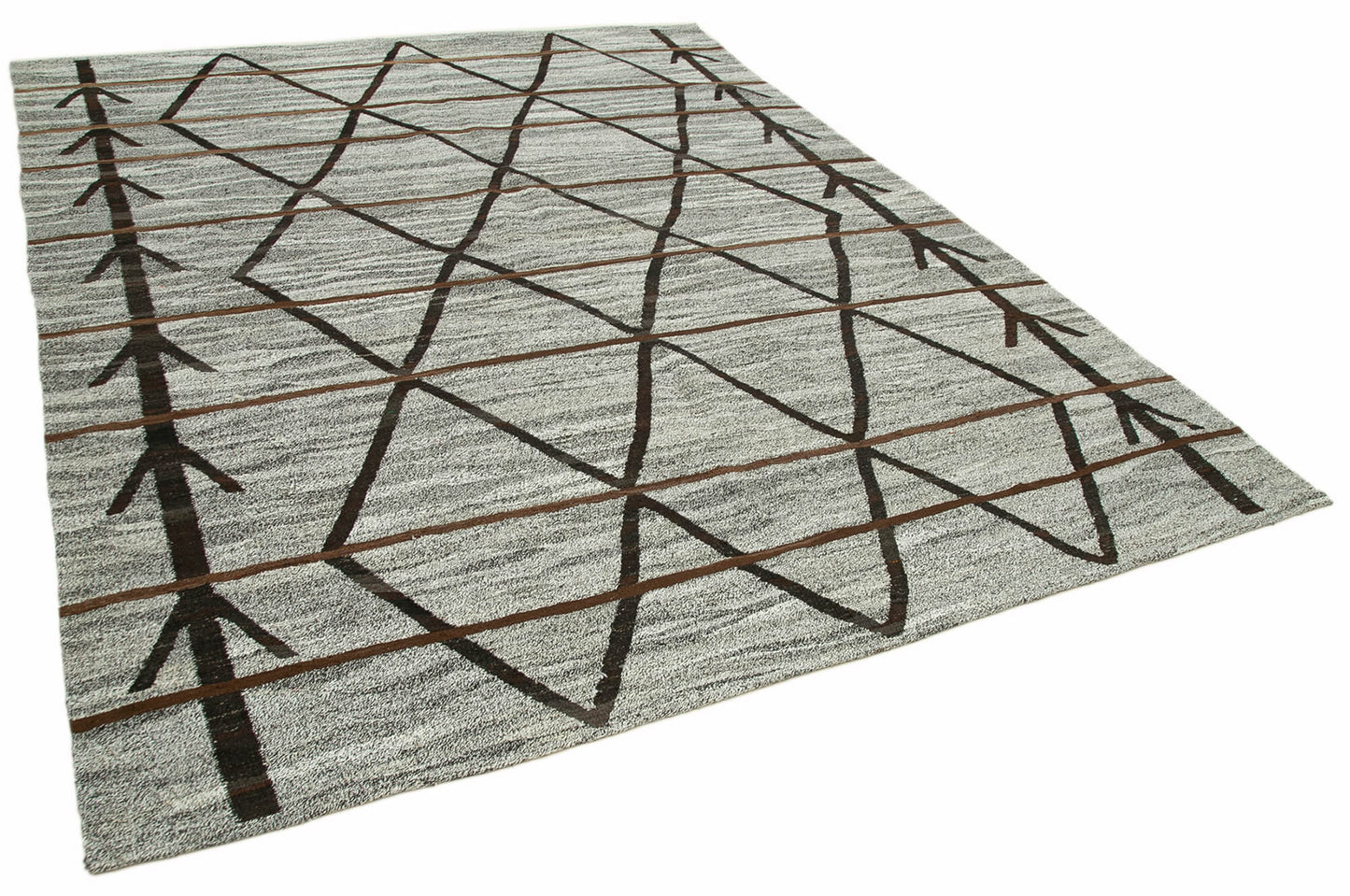 8x10 Grey Contemporary Area Rug - 26872