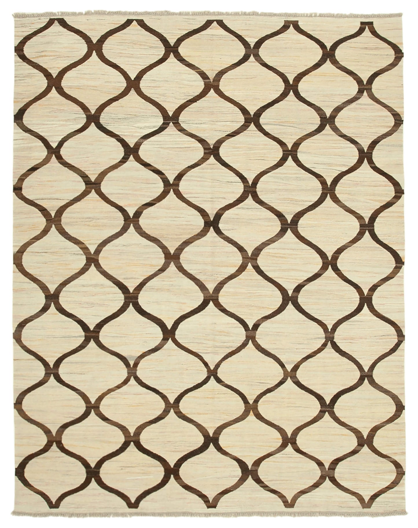 8x10 Beige Contemporary Area Rug - 26887