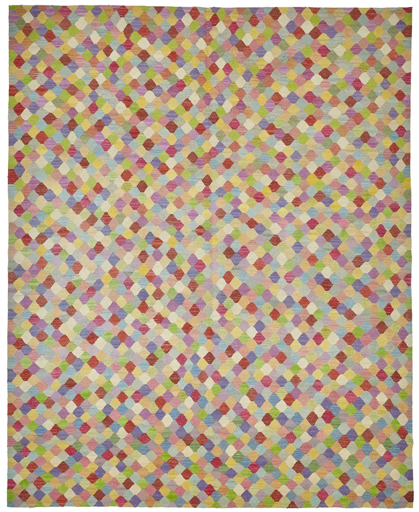 9x11 Handwoven Turkish Kilim Rug - 26917