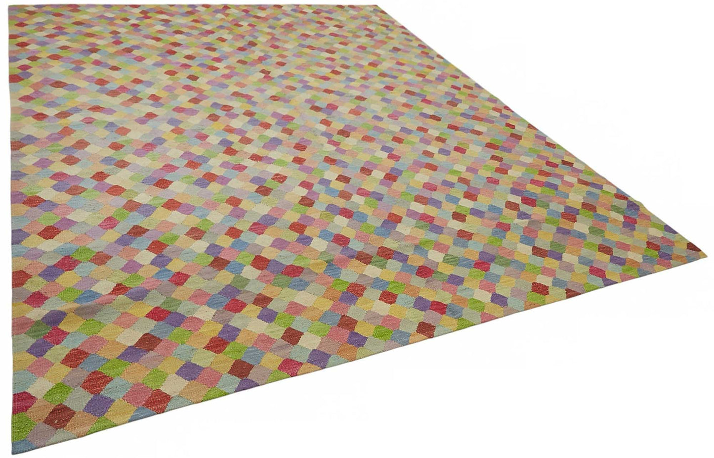 9x11 Handwoven Turkish Kilim Rug - 26917