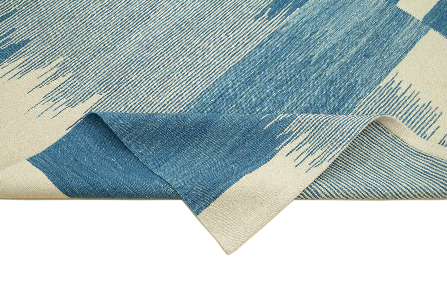 7x10 Blue Contemporary Area Rug - 26947