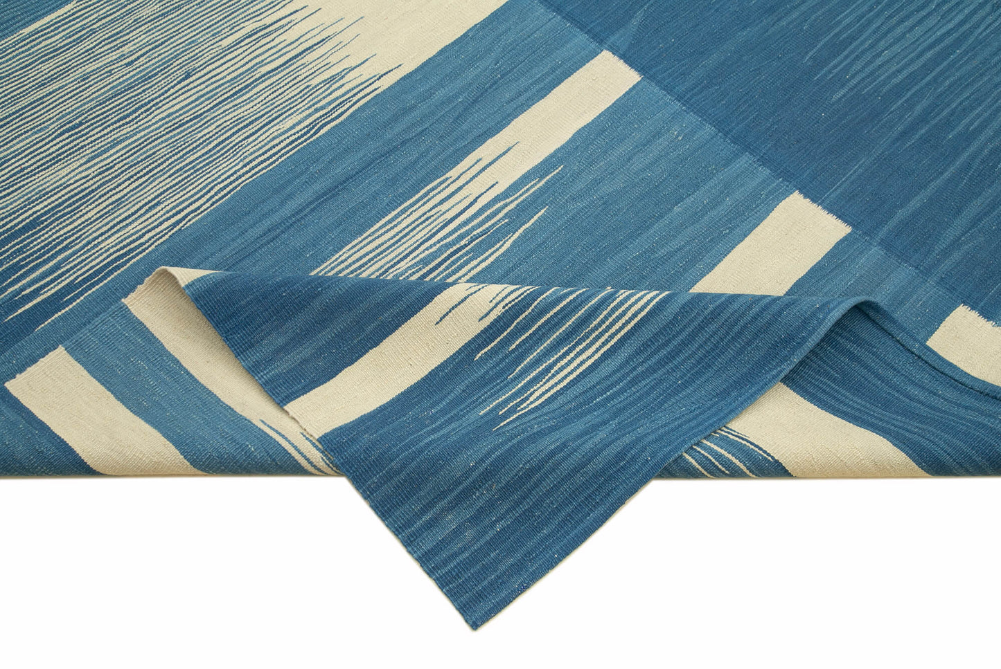 7x10 Blue Contemporary Area Rug - 26954