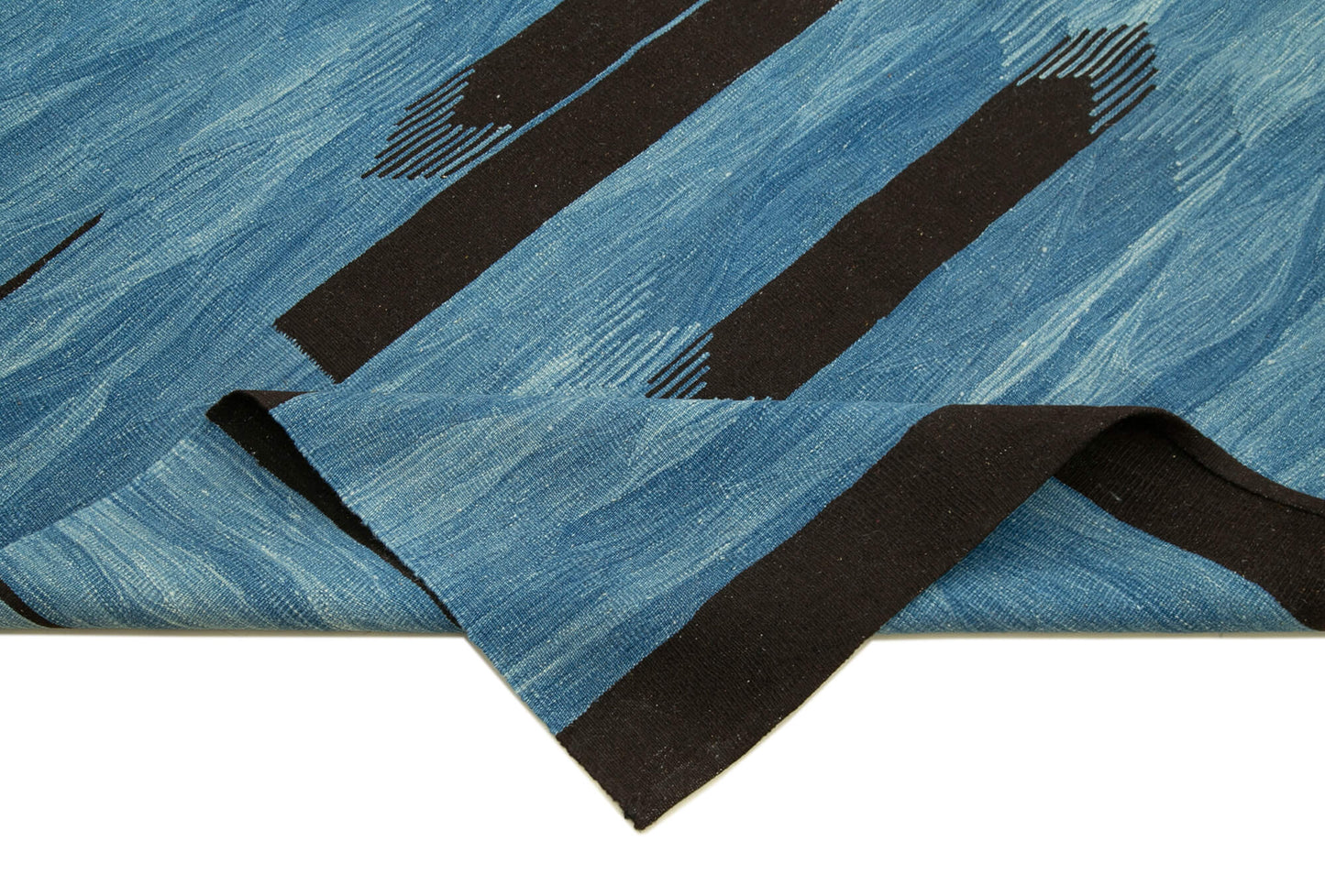 6x8 Blue Contemporary Area Rug - 26961