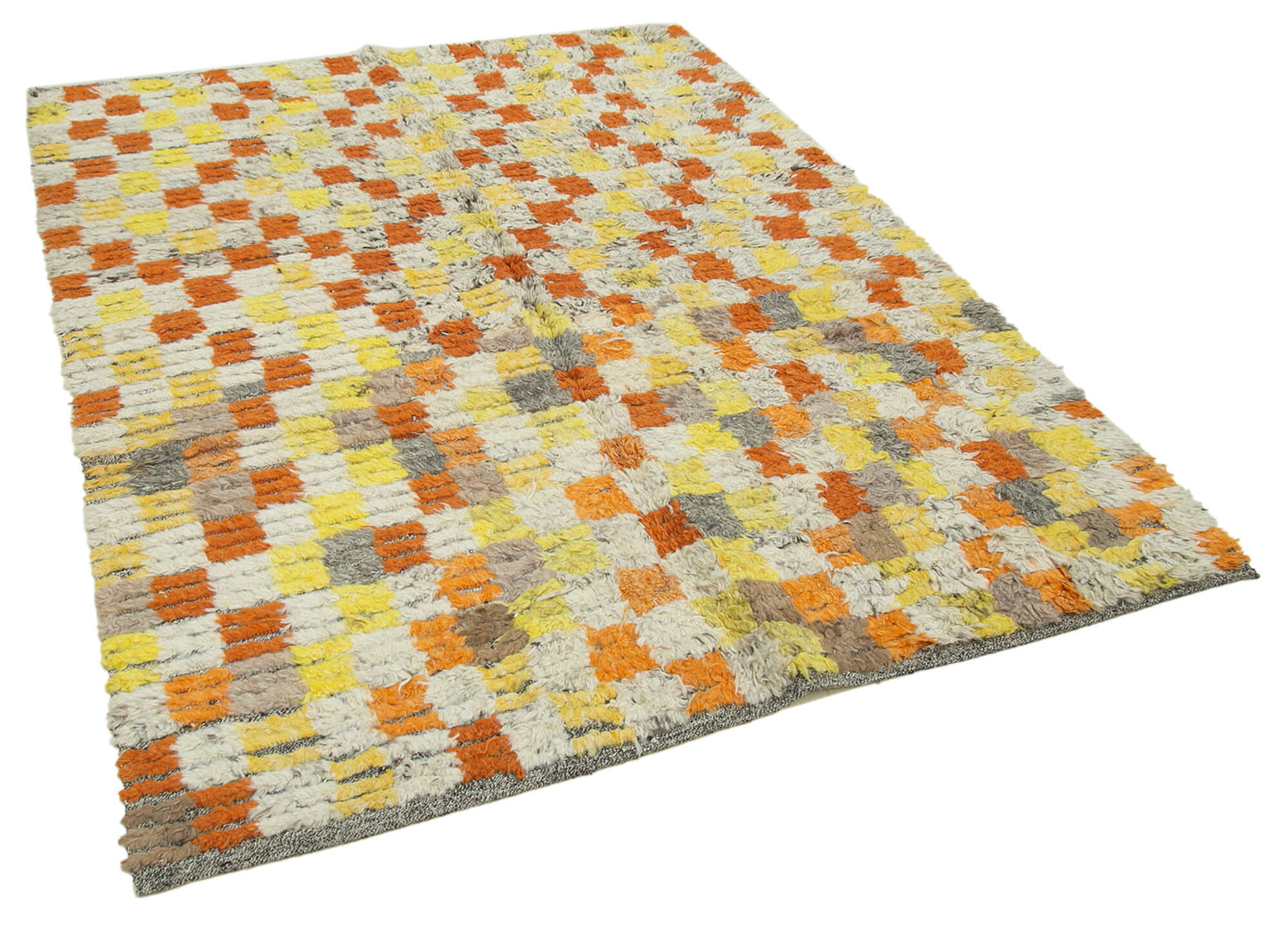 6x7 Multicolor Modern Area Rug - 28043
