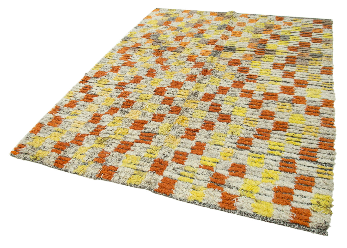 6x7 Multicolor Modern Area Rug - 28043