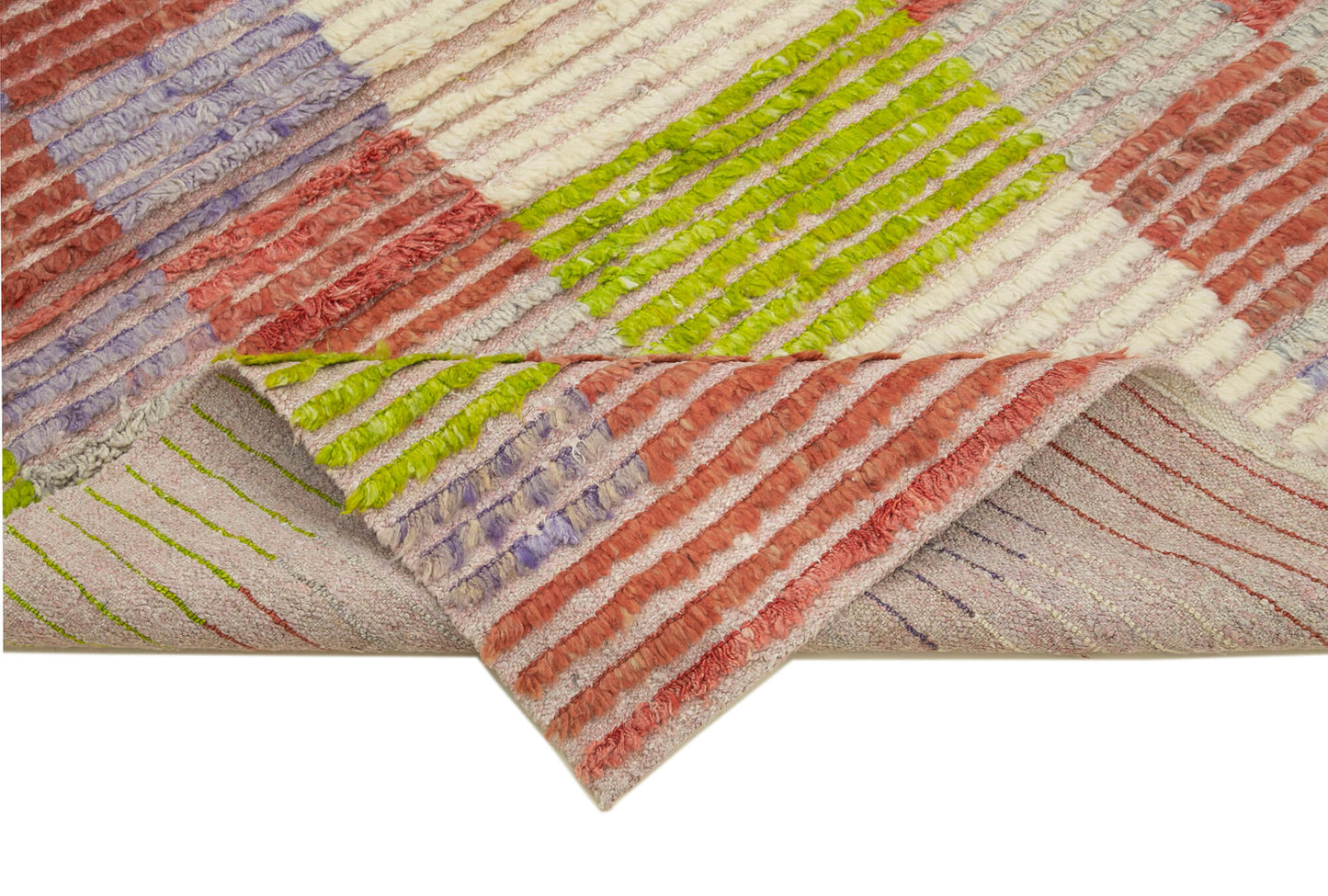 5x7 Multicolor Modern Area Rug - 28052