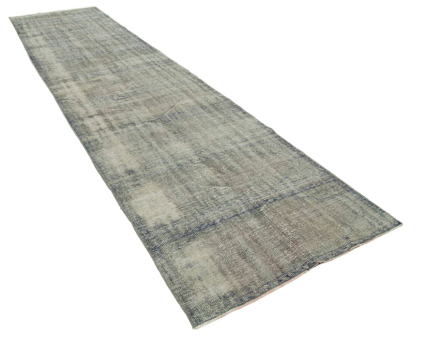 4x16 Grey Turkish Over Dyed Runner Rug - 28669