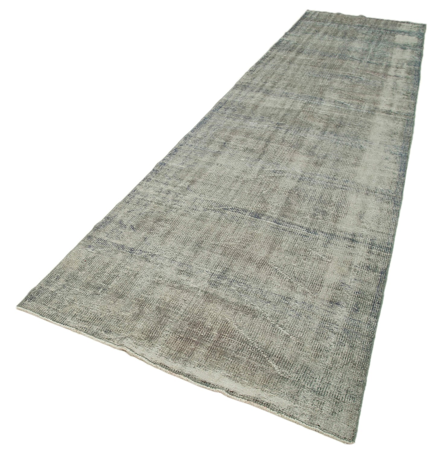 4x16 Grey Turkish Over Dyed Runner Rug - 28669