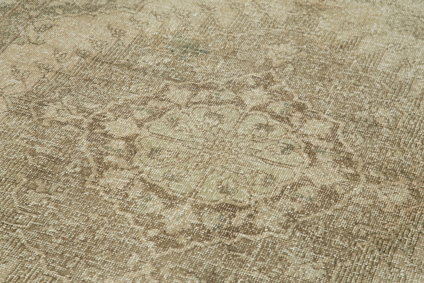 5x13 Beige Turkish Vintage Runner Rug - 28700