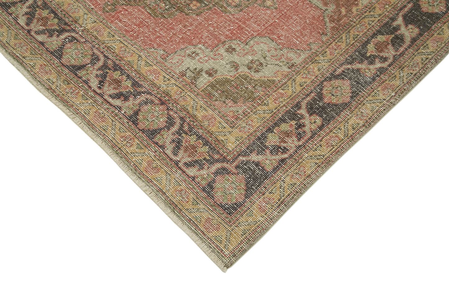 5x12 Beige Turkish Vintage Runner Rug - 28702